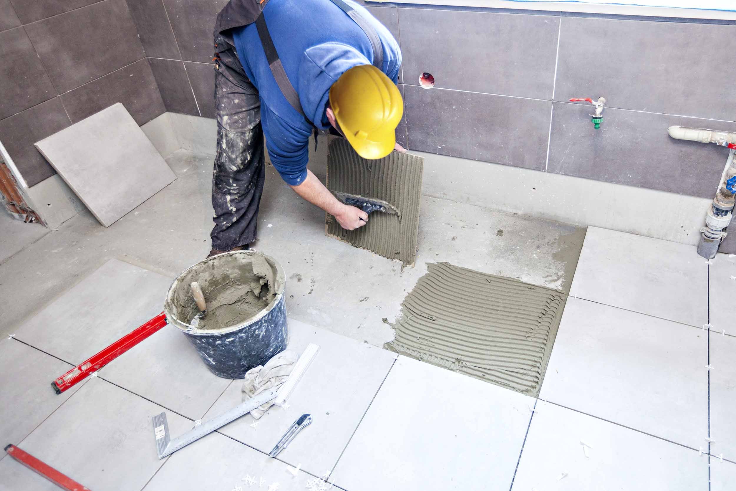 Tile work
